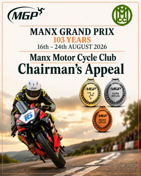 Manx Motor Cycle Club 2026 Chairman's Appeal
