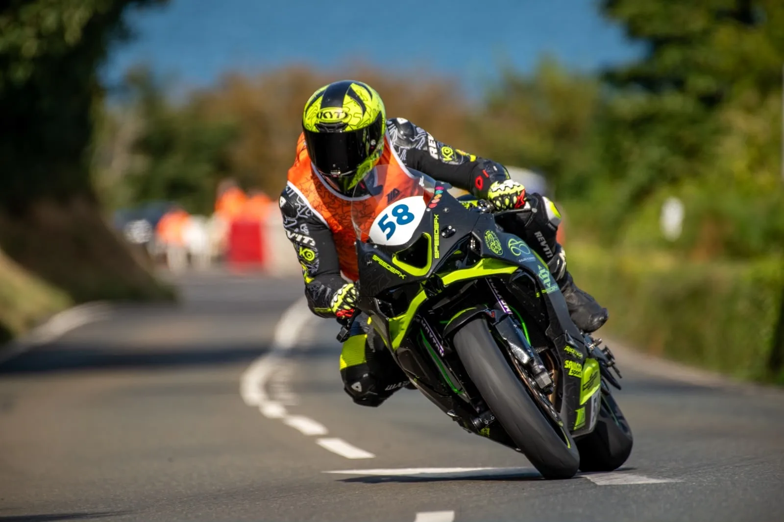 Aaron West Roberts - Former ice hockey pro turned road racer