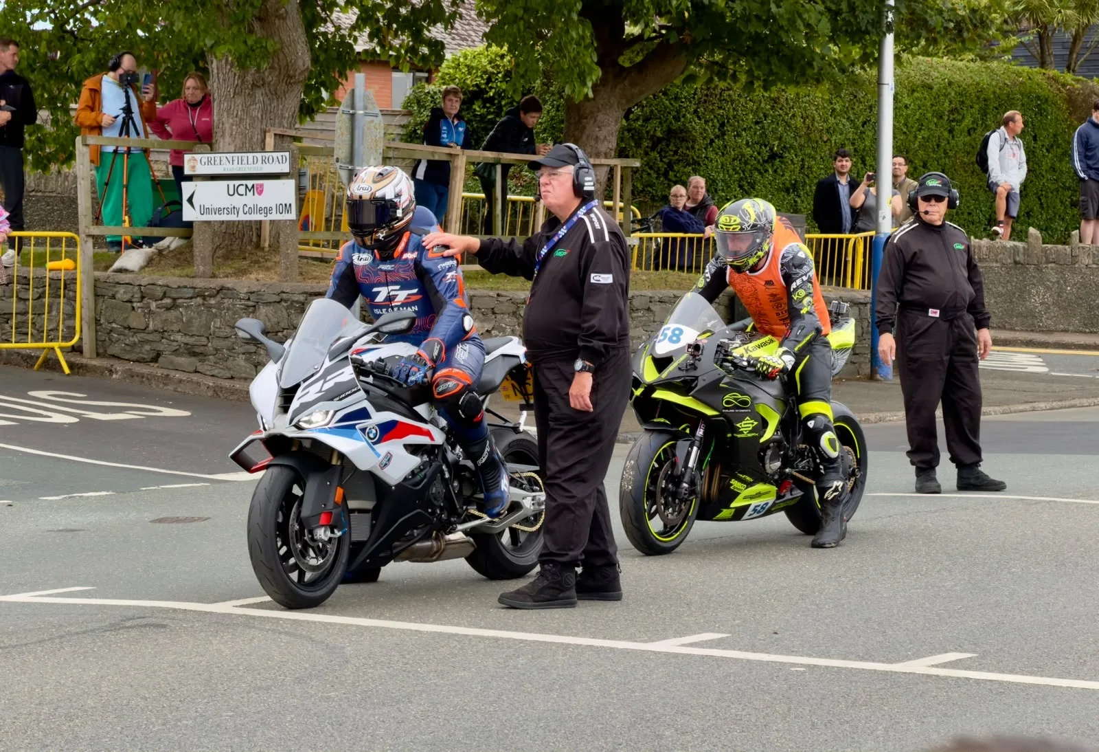 Aaron West Roberts - Former ice hockey pro turned road racer
