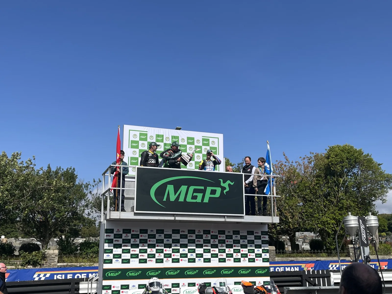 Johnny Stewart becomes second rider ever to win three Manx Grand Prix in a week