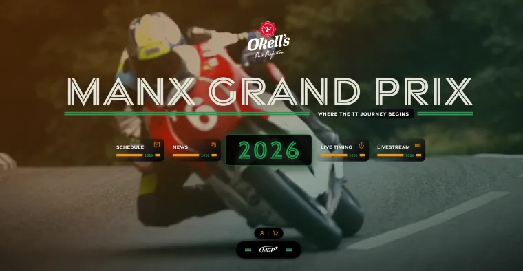 Brand new MANX GRAND PRIX website launched!